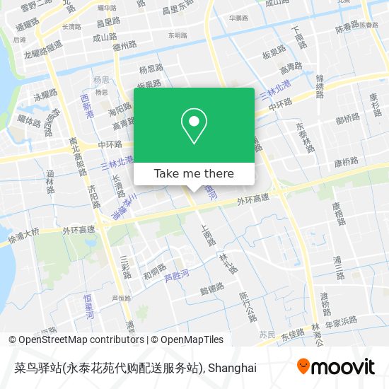 菜鸟驿站(永泰花苑代购配送服务站) map