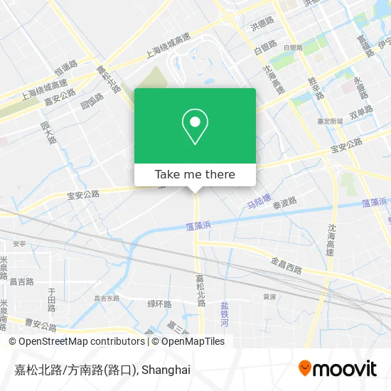 嘉松北路/方南路(路口) map