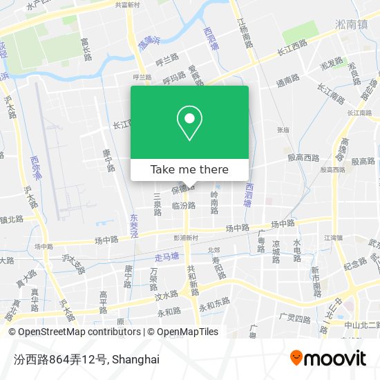 汾西路864弄12号 map