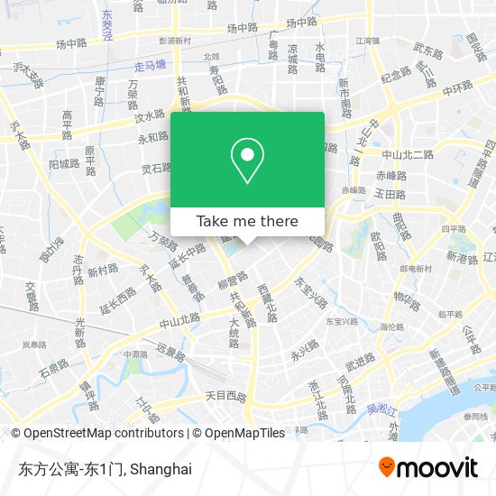 东方公寓-东1门 map
