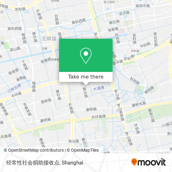 经常性社会捐助接收点 map