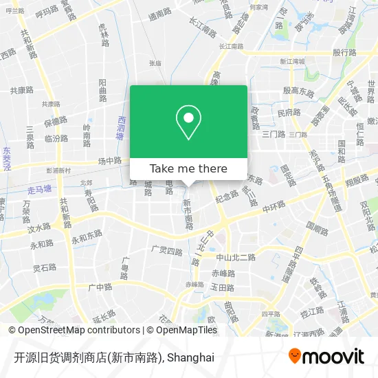 开源旧货调剂商店(新市南路) map
