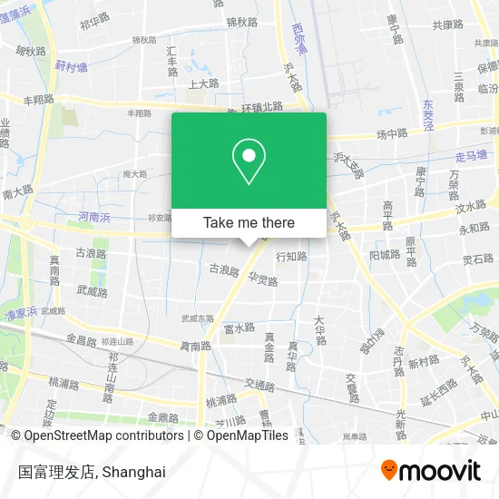 国富理发店 map