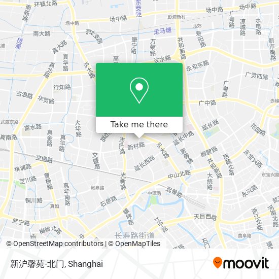 新沪馨苑-北门 map