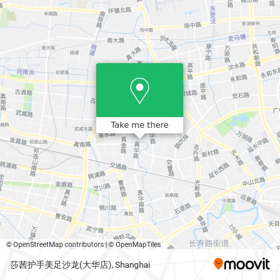 莎茜护手美足沙龙(大华店) map