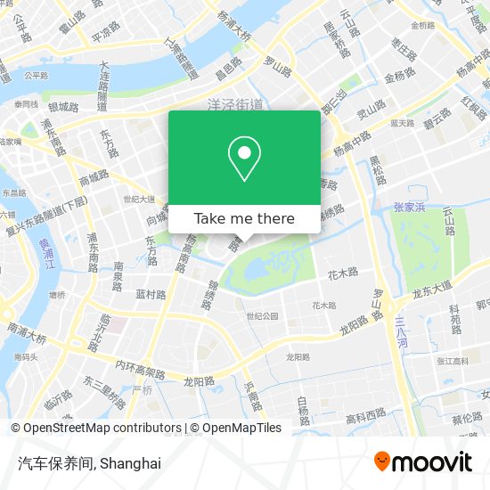 汽车保养间 map