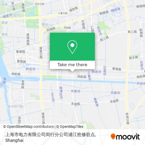上海市电力有限公司闵行分公司浦江抢修驻点 map
