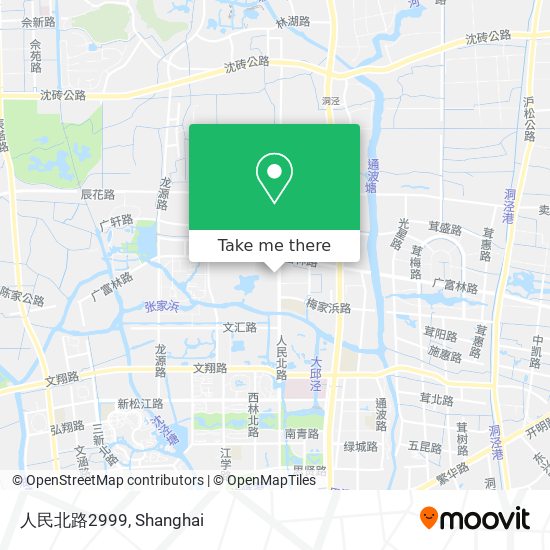 人民北路2999 map
