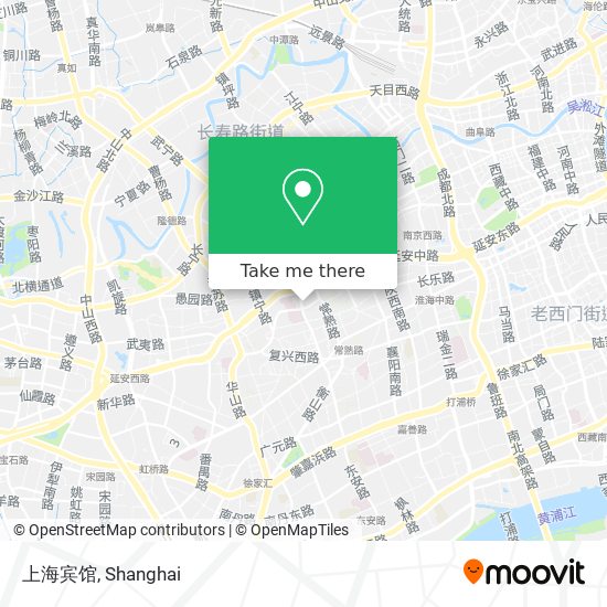 上海宾馆 map