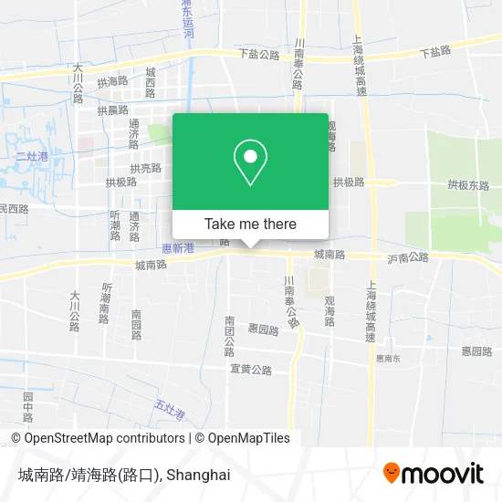 城南路/靖海路(路口) map