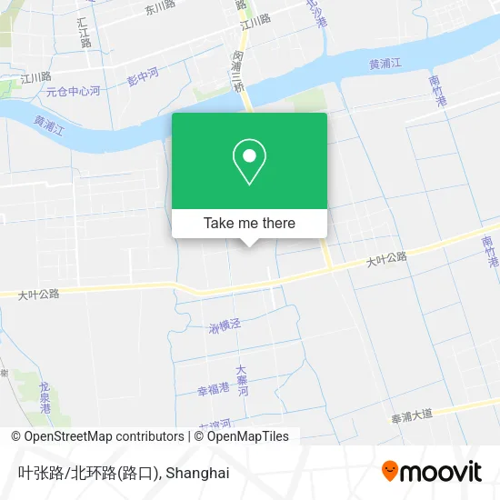 叶张路/北环路(路口) map