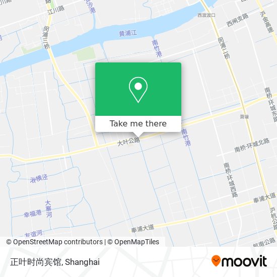 正叶时尚宾馆 map