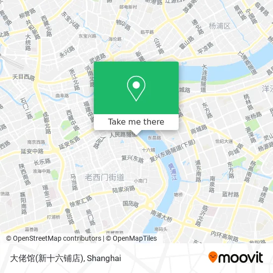 大佬馆(新十六铺店) map