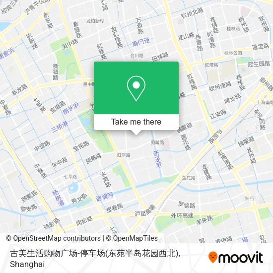 古美生活购物广场-停车场(东苑半岛花园西北) map