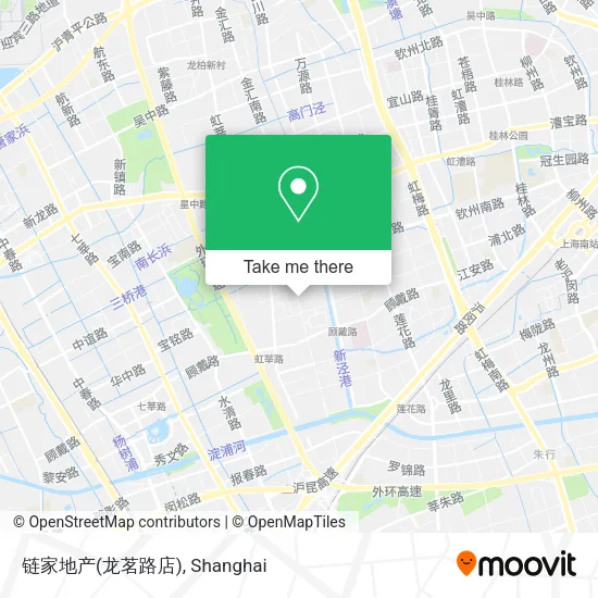 链家地产(龙茗路店) map