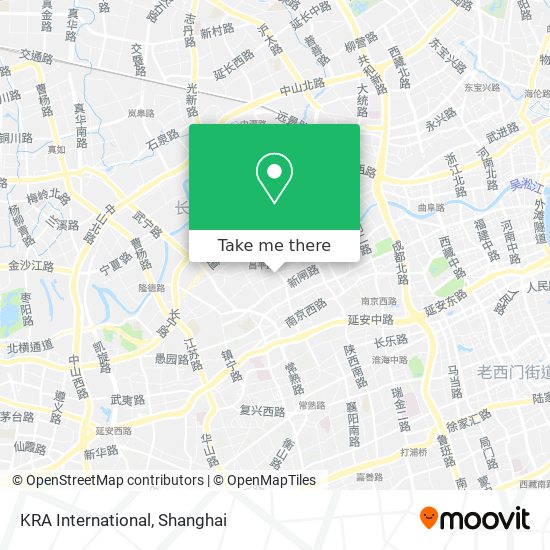 KRA International map