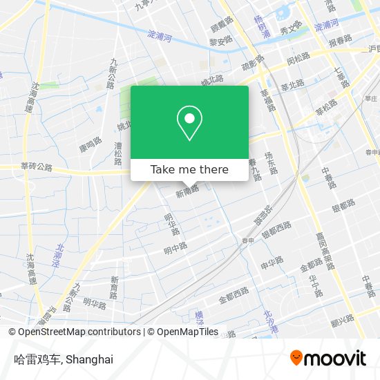 哈雷鸡车 map