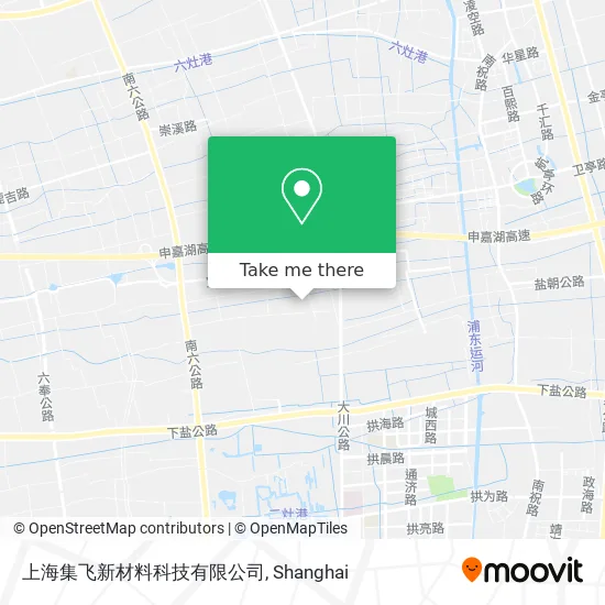 上海集飞新材料科技有限公司 map