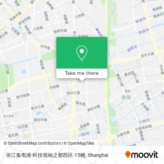 张江集电港·科技领袖之都西区-15幢 map