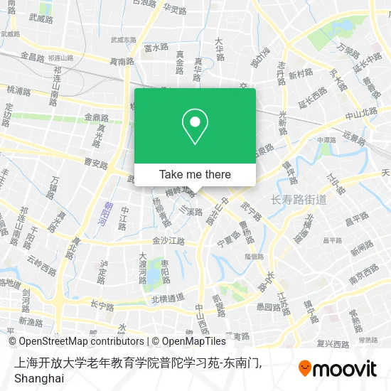 上海开放大学老年教育学院普陀学习苑-东南门 map