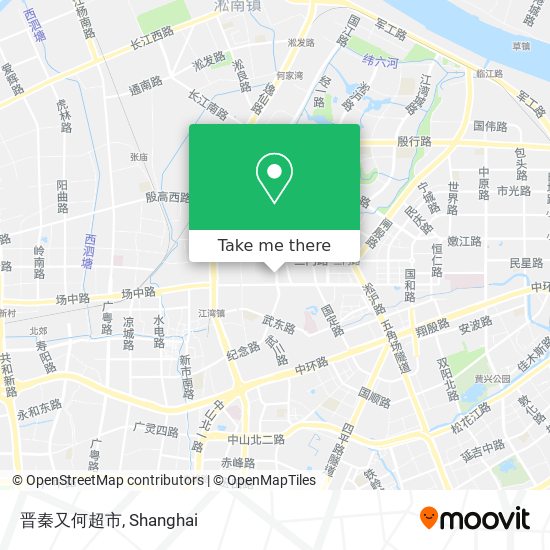 晋秦又何超市 map