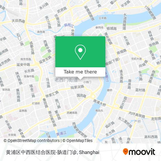 黄浦区中西医结合医院-肠道门诊 map