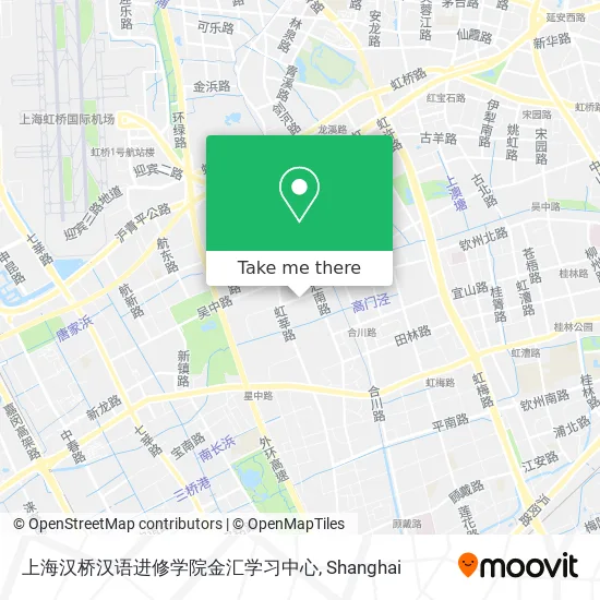 上海汉桥汉语进修学院金汇学习中心 map