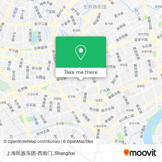 上海民族乐团-西南门 map
