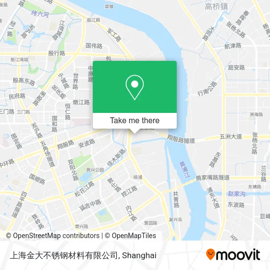 上海金大不锈钢材料有限公司 map