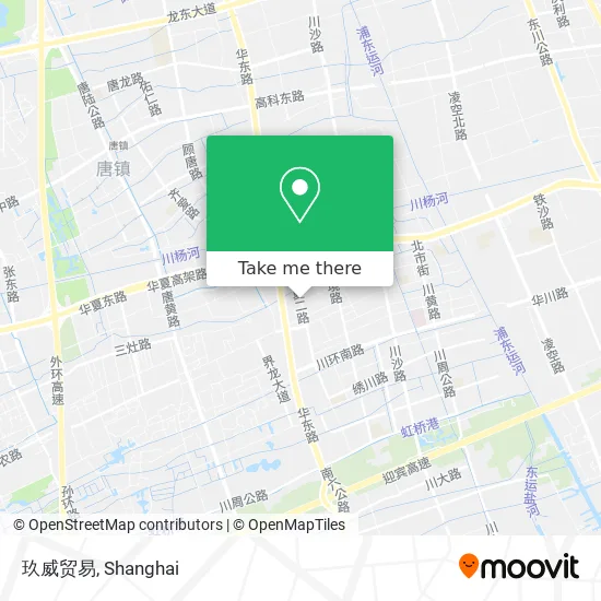 玖威贸易 map