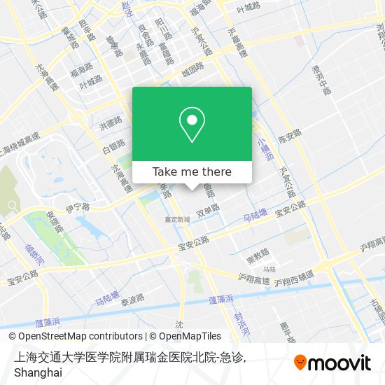 上海交通大学医学院附属瑞金医院北院-急诊 map