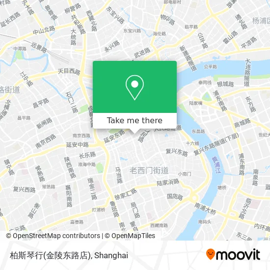 柏斯琴行(金陵东路店) map