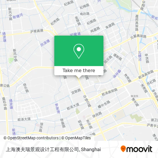 上海澳夫瑞景观设计工程有限公司 map