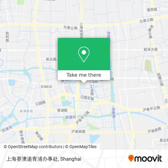 上海赛澳递青浦办事处 map