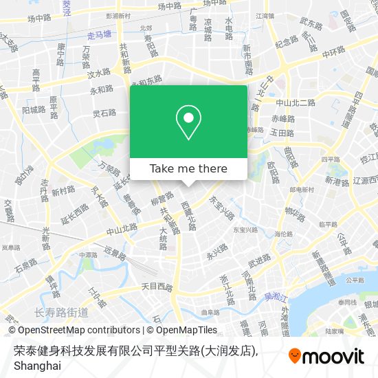 荣泰健身科技发展有限公司平型关路(大润发店) map