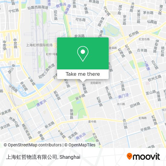 上海虹哲物流有限公司 map