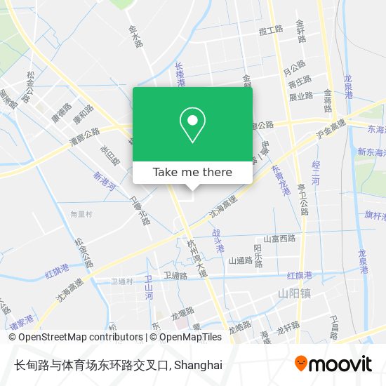 长甸路与体育场东环路交叉口 map