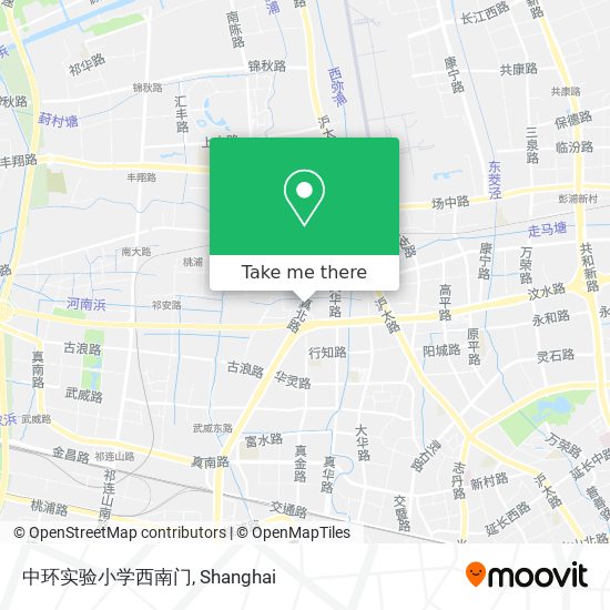 中环实验小学西南门 map
