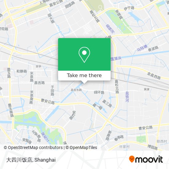 大四川饭店 map