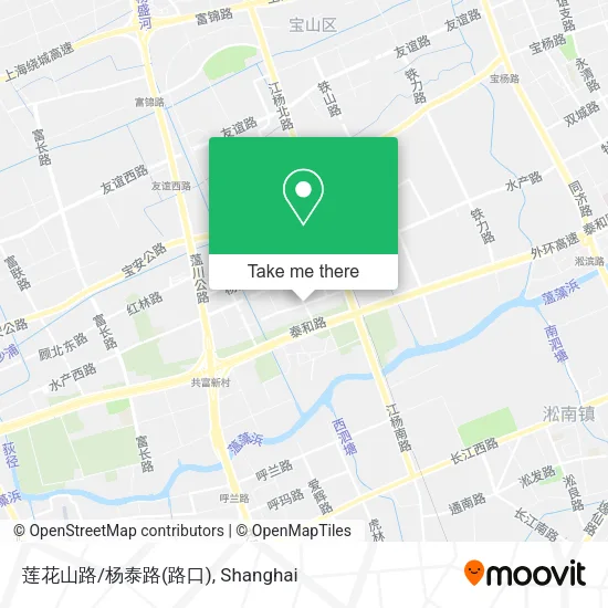 莲花山路/杨泰路(路口) map
