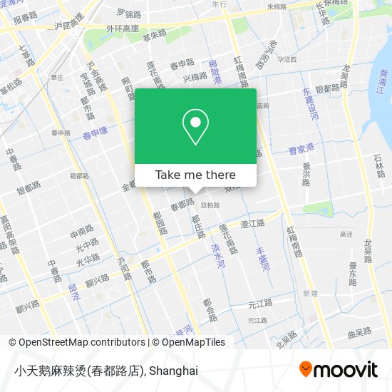 小天鹅麻辣烫(春都路店) map