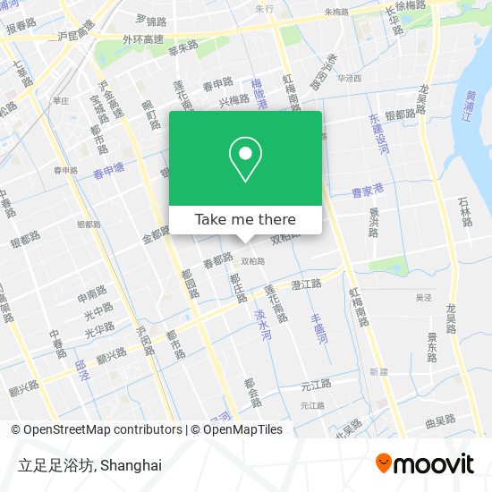 立足足浴坊 map