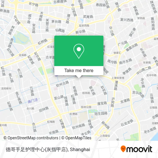 德哥手足护理中心(灰指甲店) map