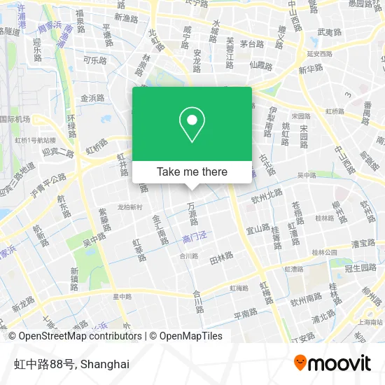 虹中路88号 map