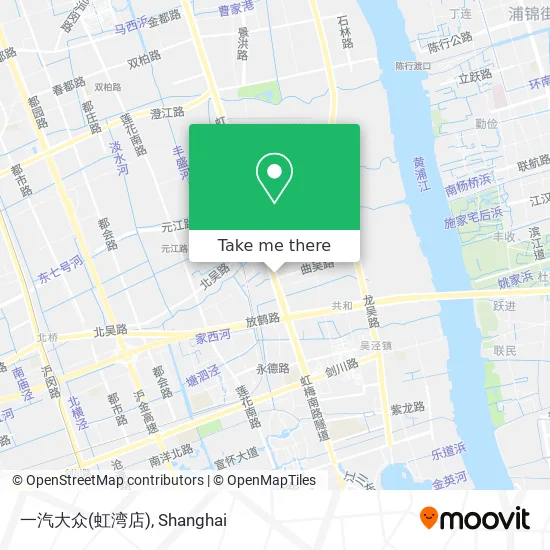 一汽大众(虹湾店) map