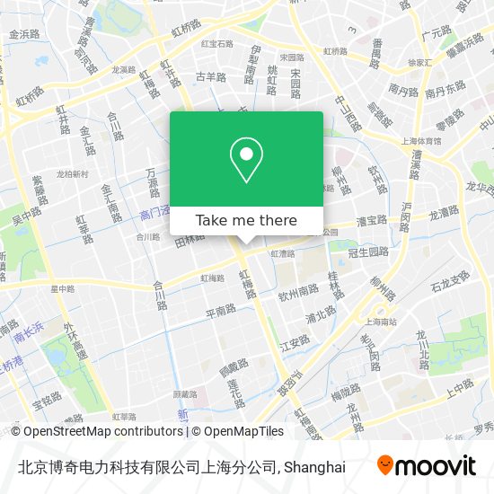 北京博奇电力科技有限公司上海分公司 map