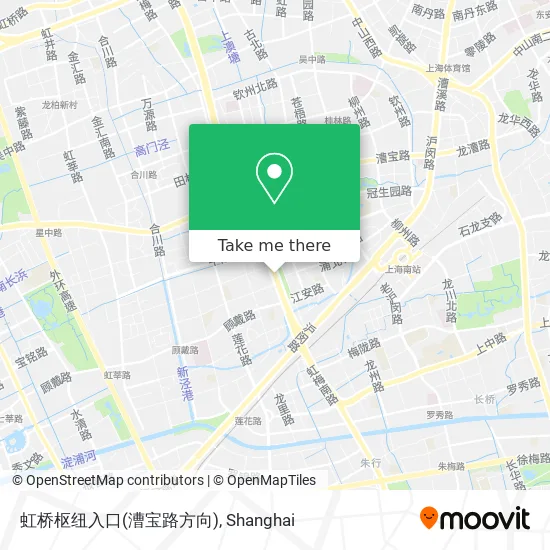 虹桥枢纽入口(漕宝路方向) map