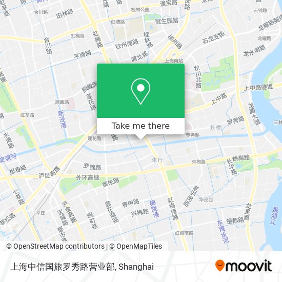 上海中信国旅罗秀路营业部 map