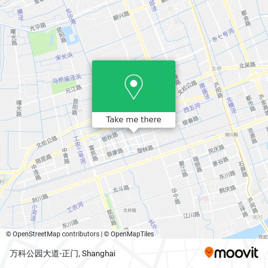 万科公园大道-正门 map