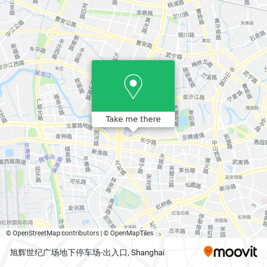 旭辉世纪广场地下停车场-出入口 map